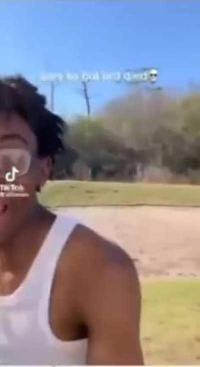 Bro laughs like a landmower