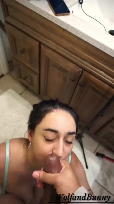 I love a thick facial 