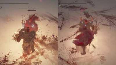 We backstabbed each other at the same time 🔪