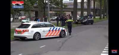 Showing off in a Mercedes