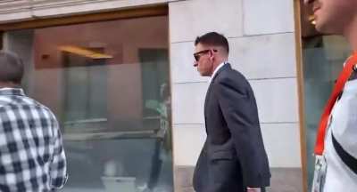 Peter Thiel gets confronted in public