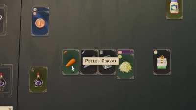 Next month we're releasing a cooking card game where you're an unfortunate soul forced to make British dishes under the watchful eye of a magical black catto