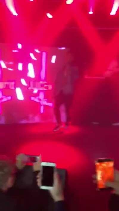 Juice opening with Lucid Dreams in Fryshuset, Stockholm. September 2018 🖤