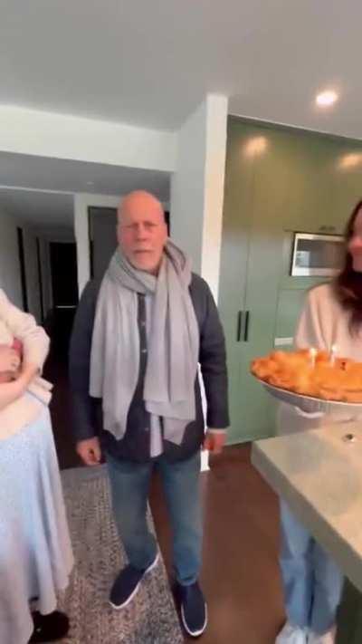 Demi Moore shares a touching video as Bruce Willis’ family celebrate his birthday