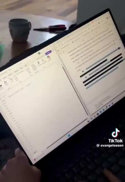 Users on TikTok realizing they can just copy and paste the 