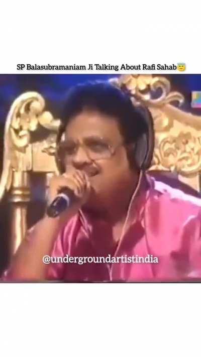 SPB Ji talking about Rafi Sir and singing Diwana Hua Badal