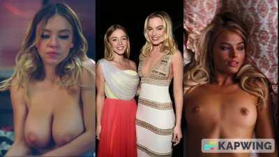 What’s your size preference? Sydney Sweeney or Margot Robbie?