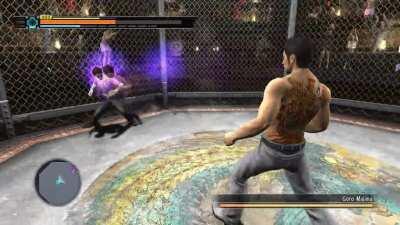 Yakuza 3 combat in a nutshell