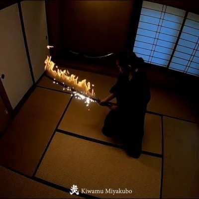 Katana on Fire 🔥