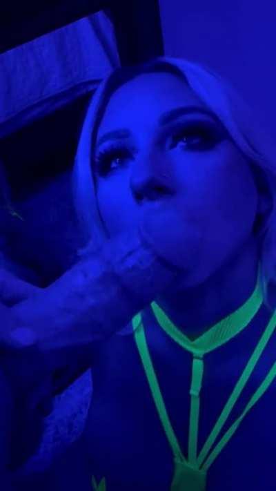 I love having my mouth filled with a nice cock