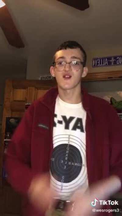 chad shows off his talent of making humorous and genius jokes