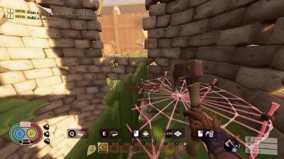 How to build my Zipline tower. Had some people asking about it and decided to show you how I built it. The descend uses triangle walls as they have no friction and bounce webs to ascend.