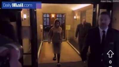 Hillary’s NFL debut (Listen with sound, had to do it)