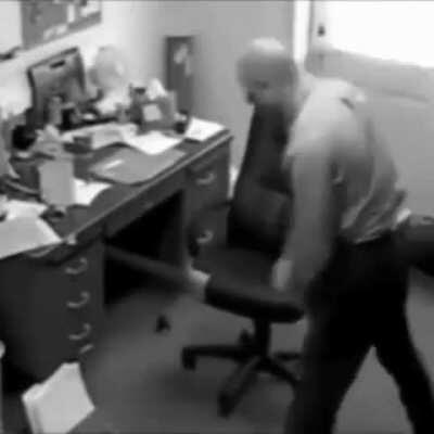 I think your chair is broken