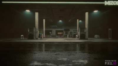 Riding a zombie cock