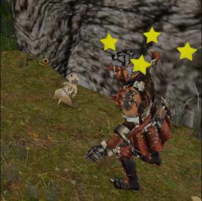 Palicoes when you are stunned