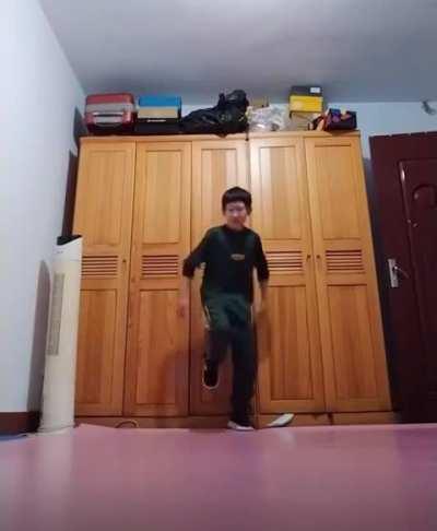 Is this what asian kids do when they get upset?