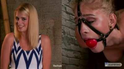 I want to introduce a new category. Submissive: Cute Mode / Slute Mode (Allie James)