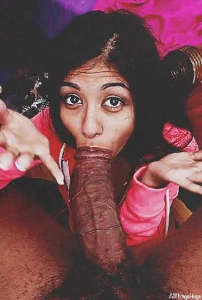 When they doubt you can fit it in your mouth and you say fuck it. Worth a shot, right?