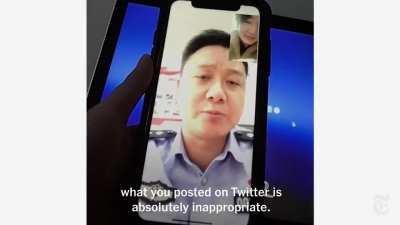 This is why not many Chinese dissidents are willing to speak out against the CCP even they've went overseas