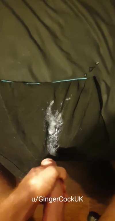 Pumping a huge load out of my Thick Cock