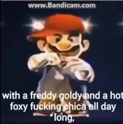 Mario spittin fire up in here
