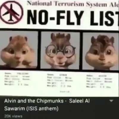 The chipmunks did an epic troll