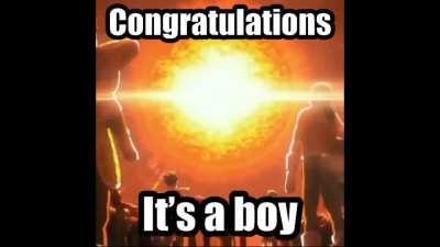 Freiza’s gender reveal party