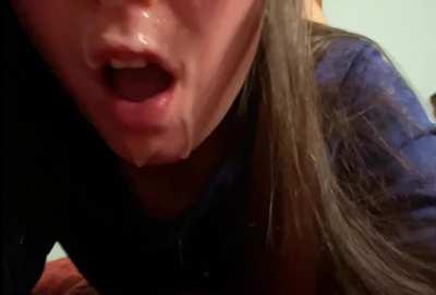 Got a facial but we weren’t done. I still needed to cum 😏💦 (f) OC