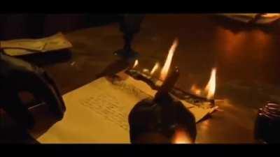 Gianni Infantino writing the script for the 2022 FIFA World Cup Final