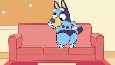 bingo learns to twerk