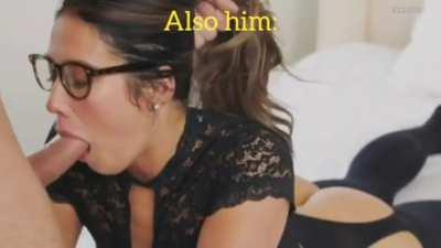 Did she really expect him to just use the tip?