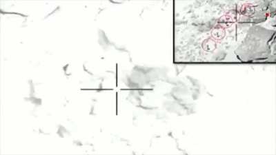 saudi air force targets houthis trying attack saudi position. yemen-saudi border