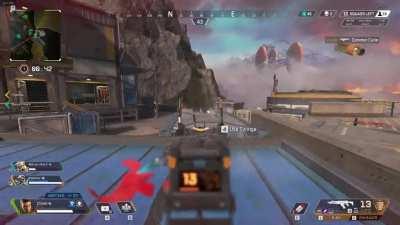 Teammates thought I was so cool... I didn't know there was a ledge.