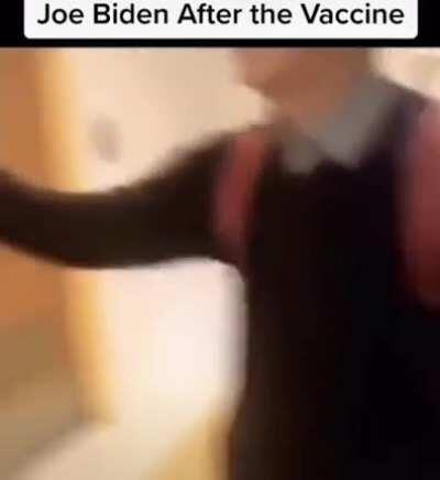 Covid vaccine = instant thug life