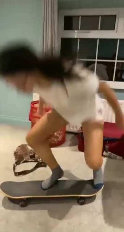 I think that might be a light bulb above her head now....not sure.