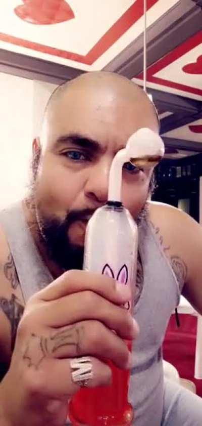 Monday morning wake up Blowing up some clouds