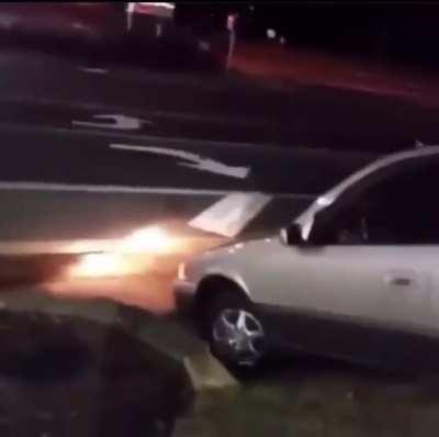 Twin in the car was drunk asf 😭