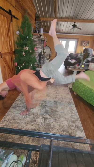 What the wife and I pretend we are in our 20s again