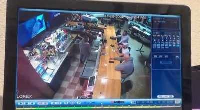 Two heroes stop an attorney from killing his ex girlfriend