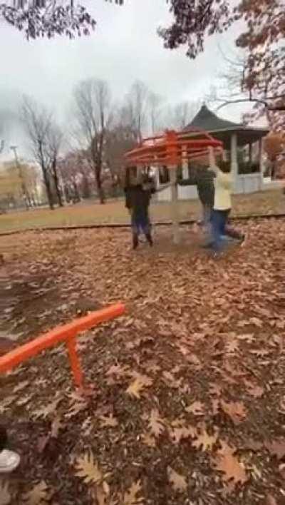 Spinning around uncontrollably