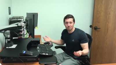 30 seconds of stretches every 30 minutes (PT tip)