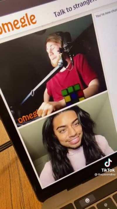 This poor man wasn't ready for them feelings!