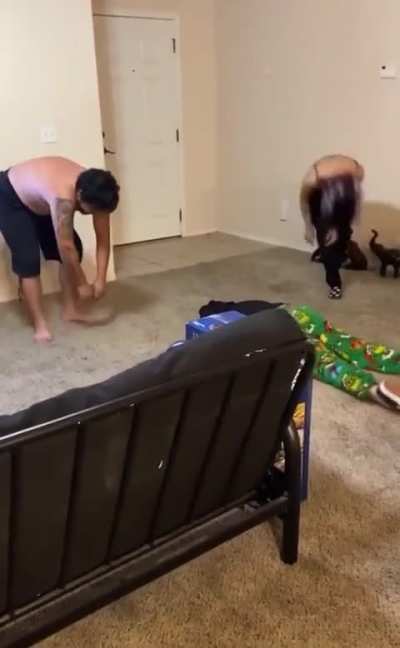 Drunk Women Attempts To Do A Backflip