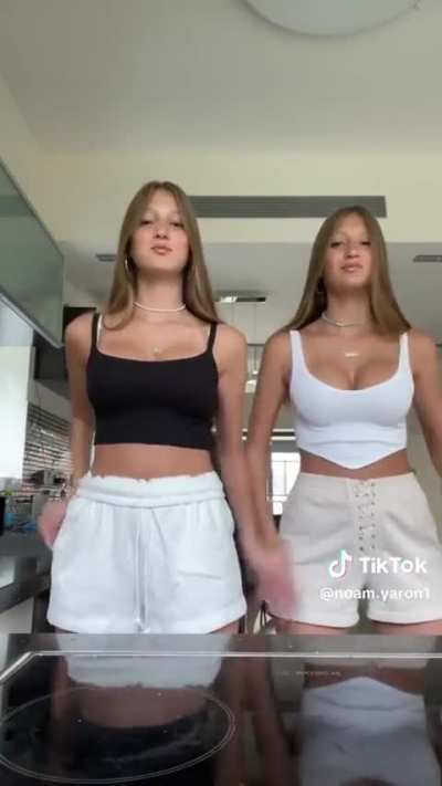 Busty twins