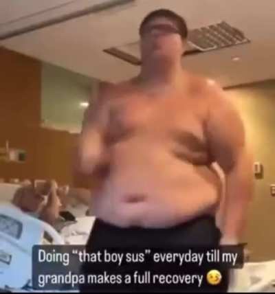 Gramps Tryna cut in line