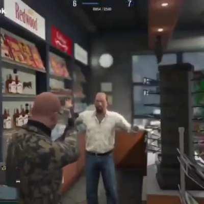 Here are my friends, the police!