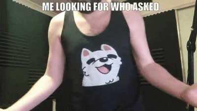 I looked everywhere.