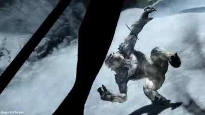 Frost Troll go flip flop...