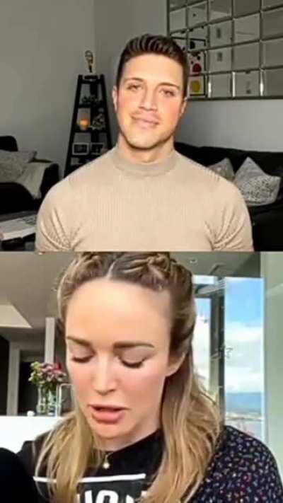 Caity Lotz interview live, we love caity shes amazing 😄💜